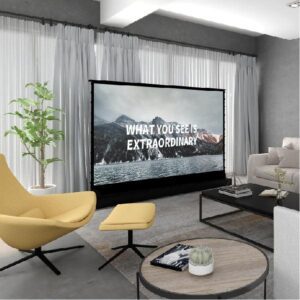 Màn chiếu điện để sàn VIVIDSTORM S White Cinema VSDSTW84H 84 inch 16:9 Man chieu dien de san VIVIDSTORM S White Cinema VWSDSTW100H 100 inch 16 9 21