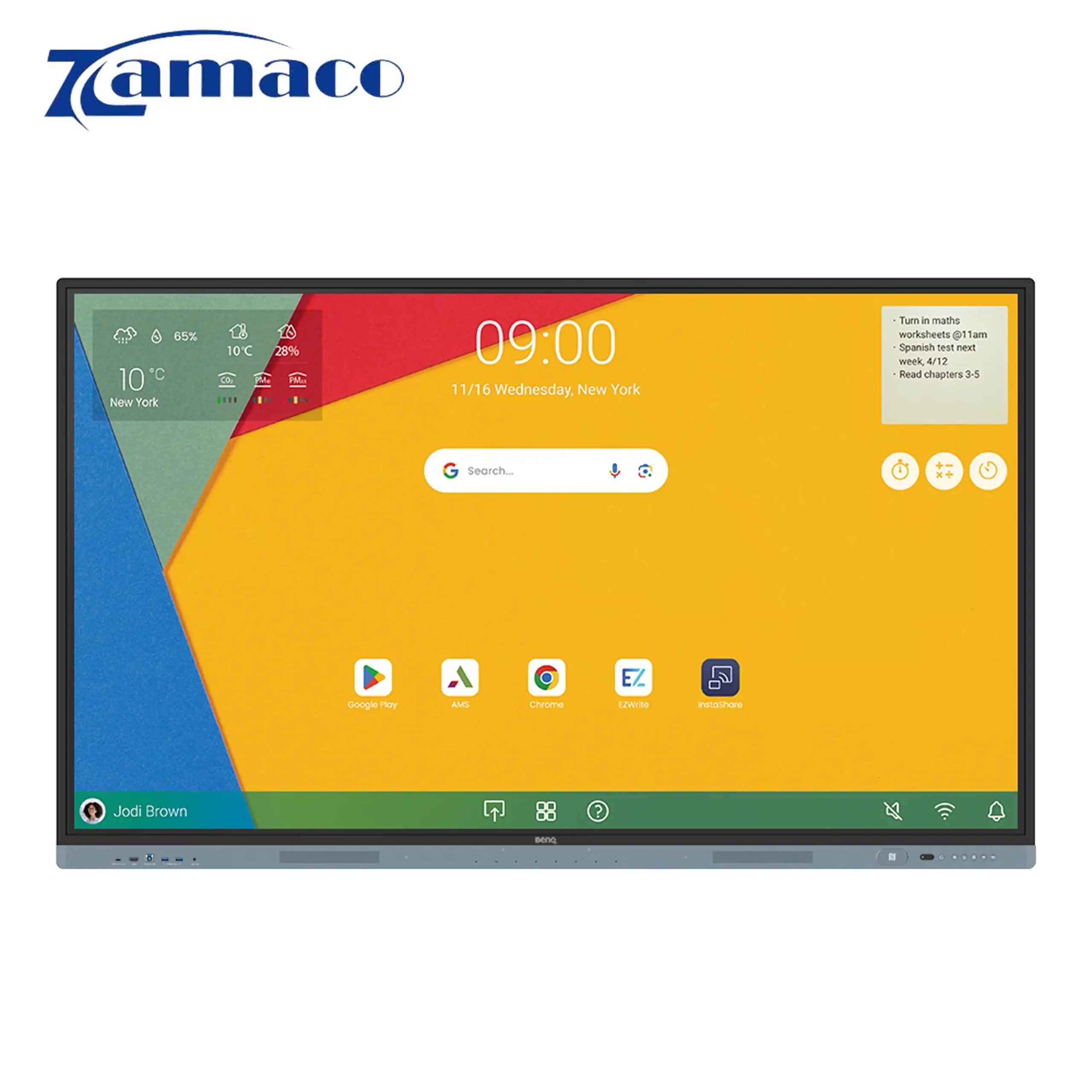 ben65avt1 màn hình tương tác RM7504