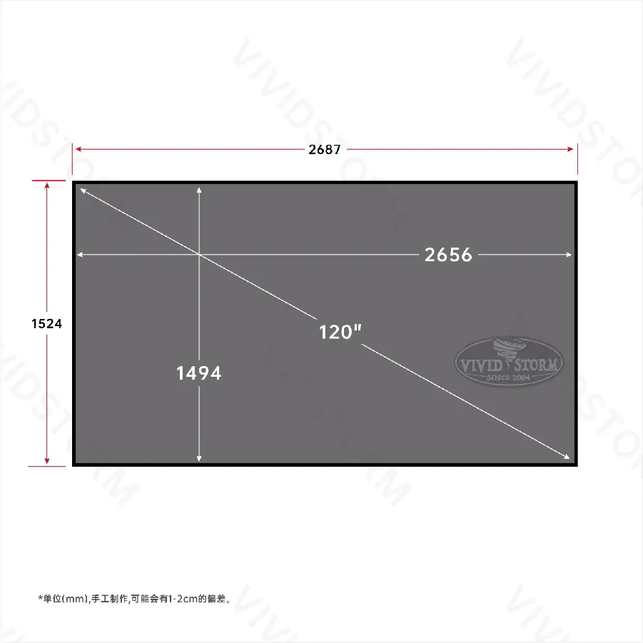 mc7 Màn chiếu quang học VIVIDSTORM ALR UST VCVFFUST130H